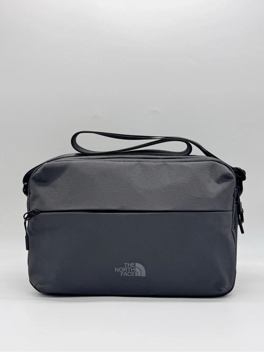 The North Face White Label CrossBody Messenger Bag Charcoal Grey Korea Exclusive
